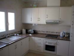 Modern kitchen, villa, denia, spain