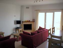 Lounge and veranda, villa, denia, spain